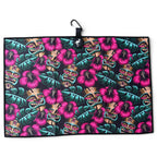 Logie Joe's Golf Tiki Totem Magnetic Golf Towel