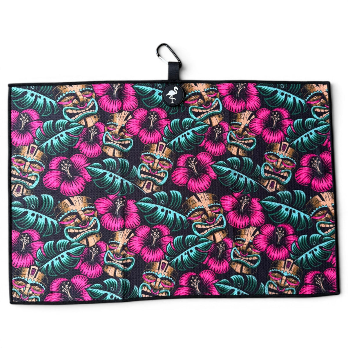 Logie Joe's Golf Tiki Totem Magnetic Golf Towel