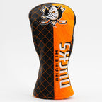 Anaheim Ducks Split Quilted Fairway Headcover