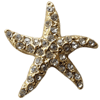 Starfish 3D Crystal Ball Marker & Hat Clip by ReadyGOLF
