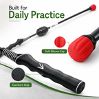 Adjustable Swing Trainer – Length & Resistance