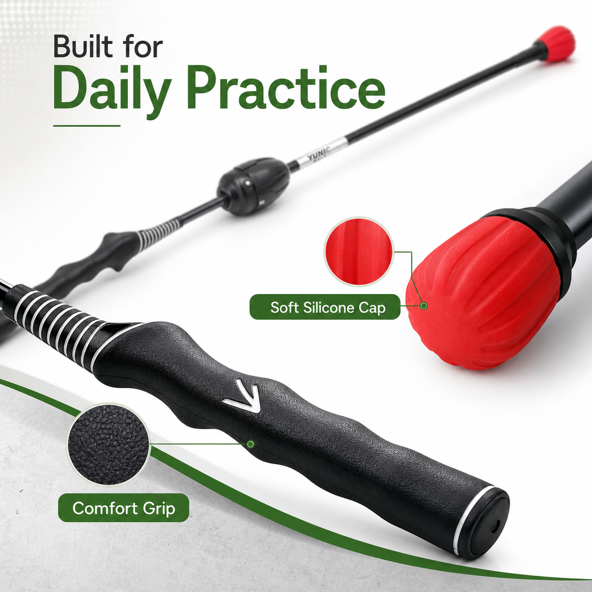 Adjustable Swing Trainer – Length & Resistance