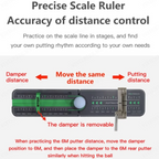 Golf Distance Putting Precision Drill Golf Putting Green Mat Putting Ball Pad Mini Putting Training Aids Golf Accessories Golf