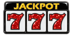 Slot Machine Jackpot 777 Glitter Ball Marker & Hat Clip by ReadyGOLF