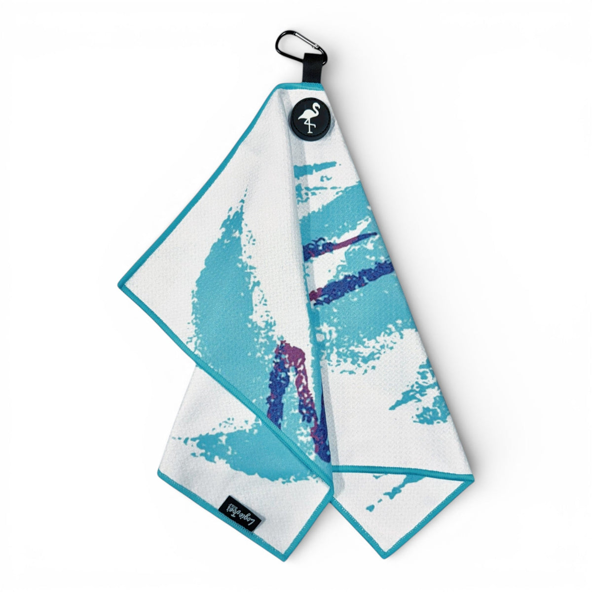 Logie Joe's Golf 90s Party Cup Magnetic Golf Towel