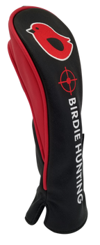 Birdie Hunting Embroidered Red Hybrid Headcover by ReadyGOLF