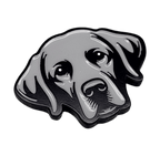 Black Labrador Retriever Golf Ball Marker with Hat Clip