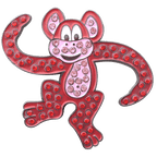 Barrel of Monkeys Crystal Ball Marker &amp; Hat Clip by ReadyGOLF