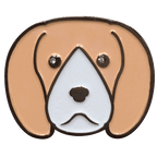 Beagle Dog Crystal Ball Marker & Hat Clip by ReadyGOLF