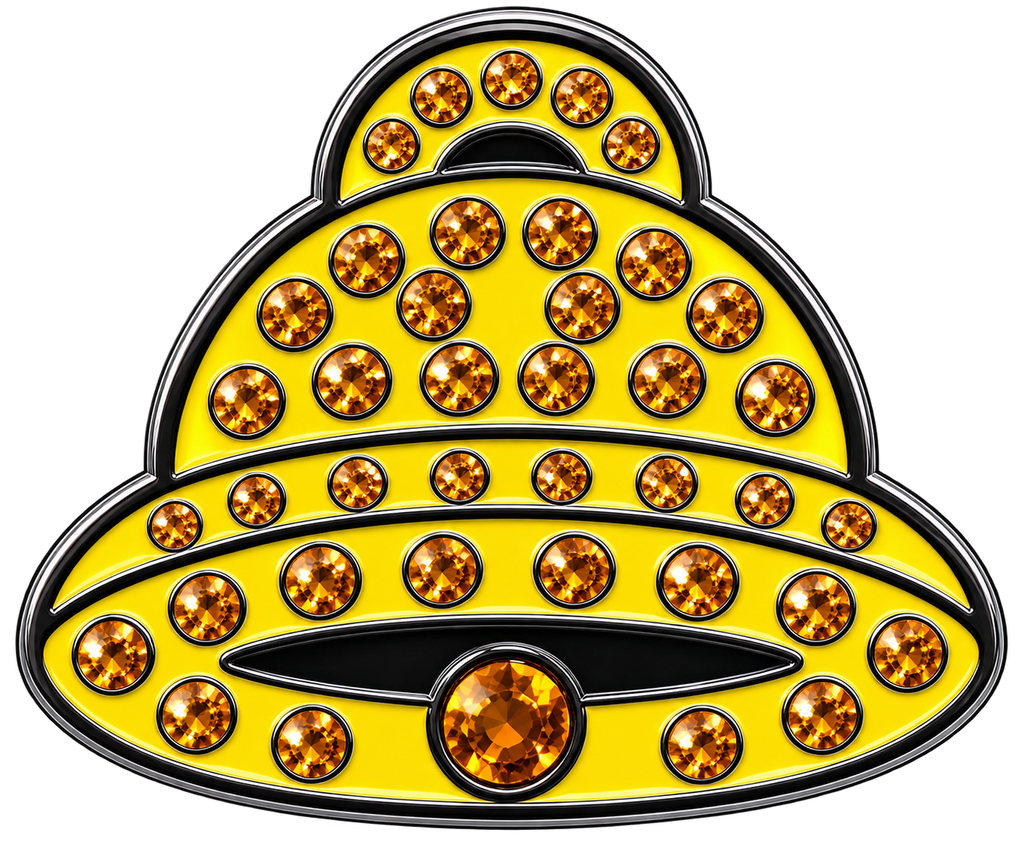 Slot Machine Bell Crystal Ball Marker & Hat Clip by ReadyGOLF