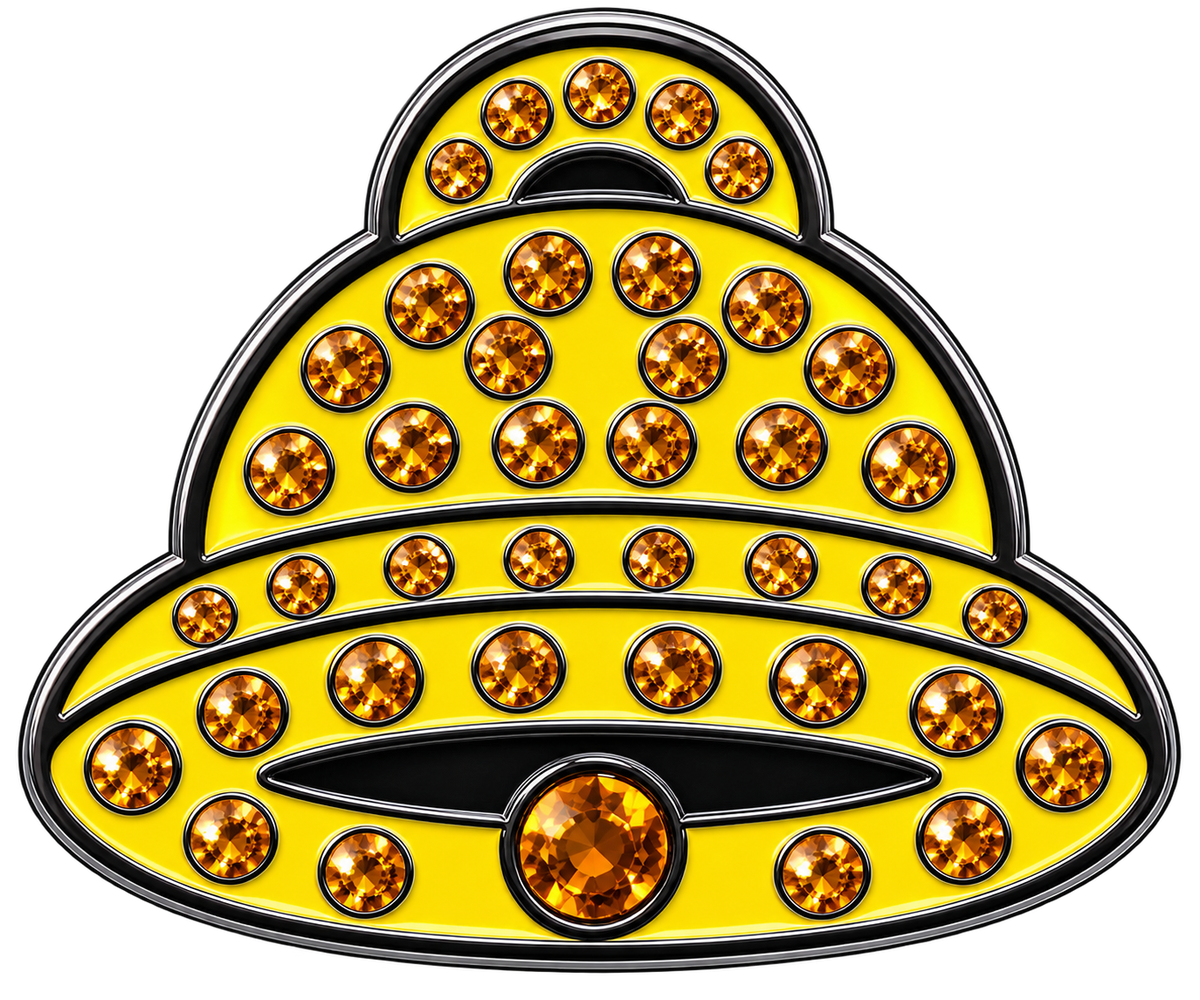Slot Machine Bell Crystal Ball Marker & Hat Clip by ReadyGOLF