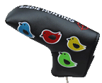 Birdie Hunting Embroidered Putter Cover - Blade by ReadyGOLF
