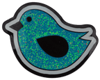 Birdie Hunting Blue Glitter Ball Marker & Hat Clip by ReadyGOLF