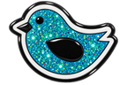 Birdie Hunting Blue Glitter Ball Marker & Hat Clip by ReadyGOLF