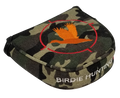 Birdie Hunting Camo Embroidered Putter Cover by ReadyGOLF - Mallet
