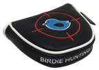 Birdie Hunting Embroidered Putter Cover by ReadyGOLF - Mallet (Crosshairs)