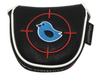 Birdie Hunting Embroidered Putter Cover by ReadyGOLF - Mallet (Crosshairs)