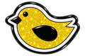 Birdie Hunting Yellow Glitter Ball Marker & Hat Clip by ReadyGOLF