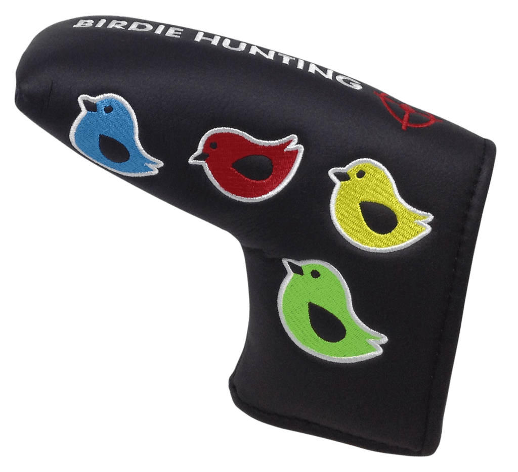 Birdie Hunting Embroidered Putter Cover - Blade by ReadyGOLF