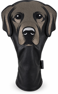 Black Labrador Embroidered Classic Driver Headcover by ReadyGOLF