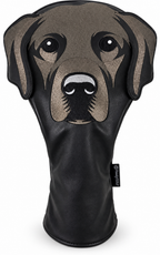 Black Labrador Embroidered Classic Driver Headcover by ReadyGOLF