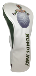 Bombs Away! Embroidered Pinup Driver Headcover by ReadyGOLF