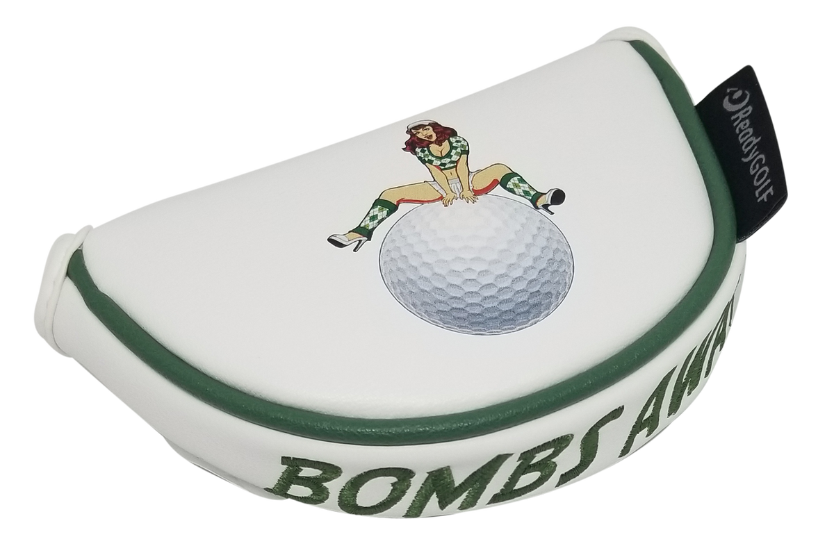 Bombs Away! Embroidered Putter Cover - Mid-Size Mallet by ReadyGOLF