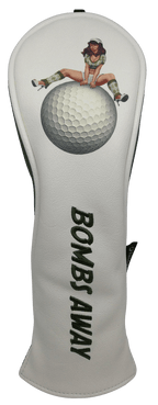 Bombs Away! Embroidered Pinup Hybrid Headcover by ReadyGOLF