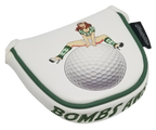 Bombs Away! Embroidered Putter Cover - Mallet by ReadyGOLF