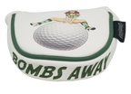 Bombs Away! Embroidered Putter Cover - Mallet by ReadyGOLF