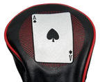 Casino: Ace of Spades Embroidered Driver Headcover by ReadyGOLF