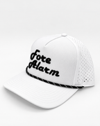 Fore Alarm Signature Performance Rope Hat — White / Black