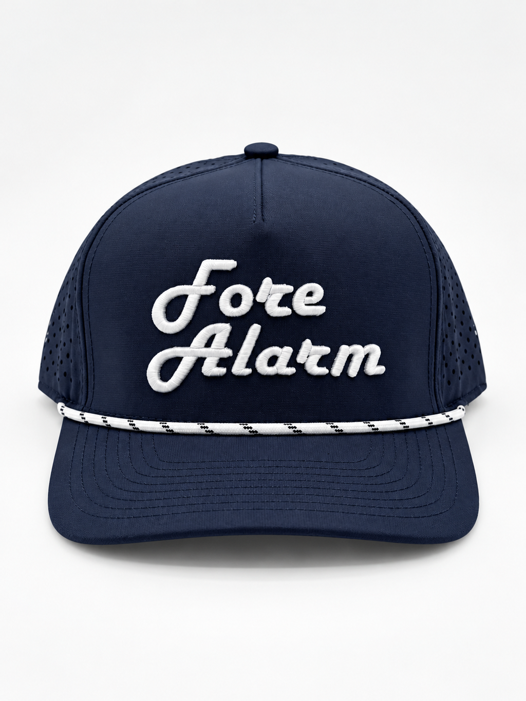 Fore Alarm Signature Performance Rope Hat — Navy / White