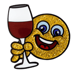 Emoji Cheers Smiley Face Glitter Ball Marker & Hat Clip by ReadyGOLF