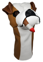 Bulldog Cigar Smoking Big Dog Driver Headcover by ReadyGOLF