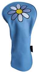 White Daisy Driver Headcover by ReadyGolf (Blue)