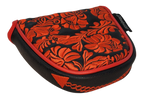 Desert Rose Embroidered Putter Cover by ReadyGOLF  -  Mallet