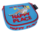L.A.B. DF3 Embroidered Center Shaft Putter Cover by ReadyGOLF - Happy Place