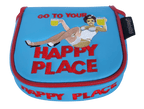 L.A.B. DF3 Embroidered Center Shaft Putter Cover by ReadyGOLF - Happy Place