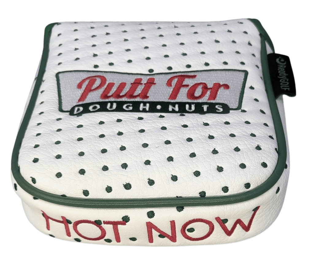 L.A.B. DF2.1 Embroidered Center-Shafted Putter Cover by ReadyGOLF - Donut Box (Putt for Dough-Nuts)