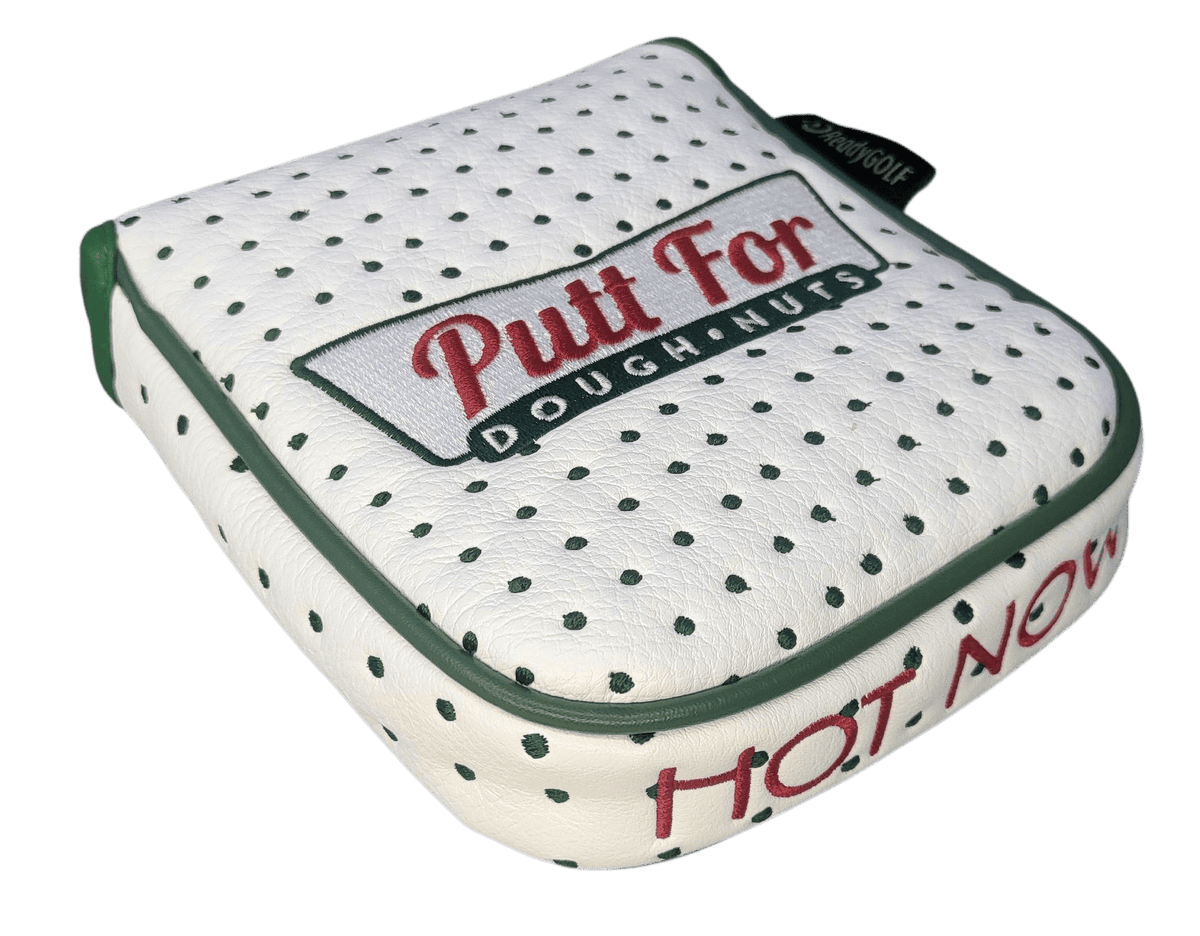 L.A.B. DF2.1 Embroidered Center-Shafted Putter Cover by ReadyGOLF - Donut Box (Putt for Dough-Nuts)