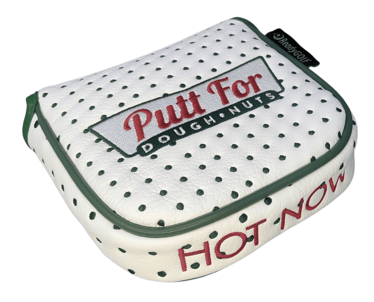 L.A.B. DF3 Embroidered Center-Shafted Putter Cover by ReadyGOLF - Donut Box (Putt for Dough-Nuts)