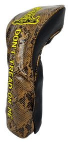 Don't Tread On Me Embroidered Snakeskin Driver Headcover by ReadyGOLF
