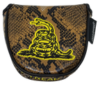 Don't Tread On Me Embroidered Putter Cover - Mallet by ReadyGOLF