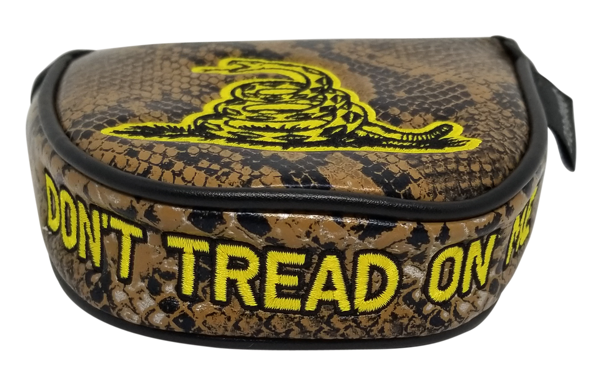 Don't Tread On Me Embroidered Putter Cover - Mallet by ReadyGOLF