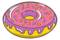 Donut Glitter Ball Marker & Hat Clip by ReadyGOLF
