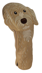 Doodle Embroidered Classic Driver Headcover by ReadyGOLF - Blonde