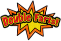 Double Farts Starburst Golf Ball Marker & Hat Clip by ReadyGOLF
