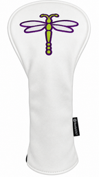 Dragonfly Embroidered Driver Headcover by ReadyGOLF