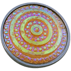 Rainbow Effects Rings Glitter Ball Marker by ReadyGOLF